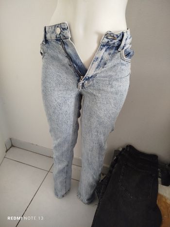#kytie34femme. Jeans taille haute Mom taille 34