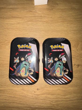 Pokémon - 2 Mini tins 10,5 Miasmax