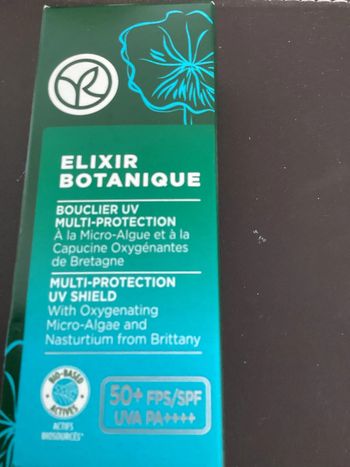 Yves rocher « Élixir botanique «  bouclier UV multi protection