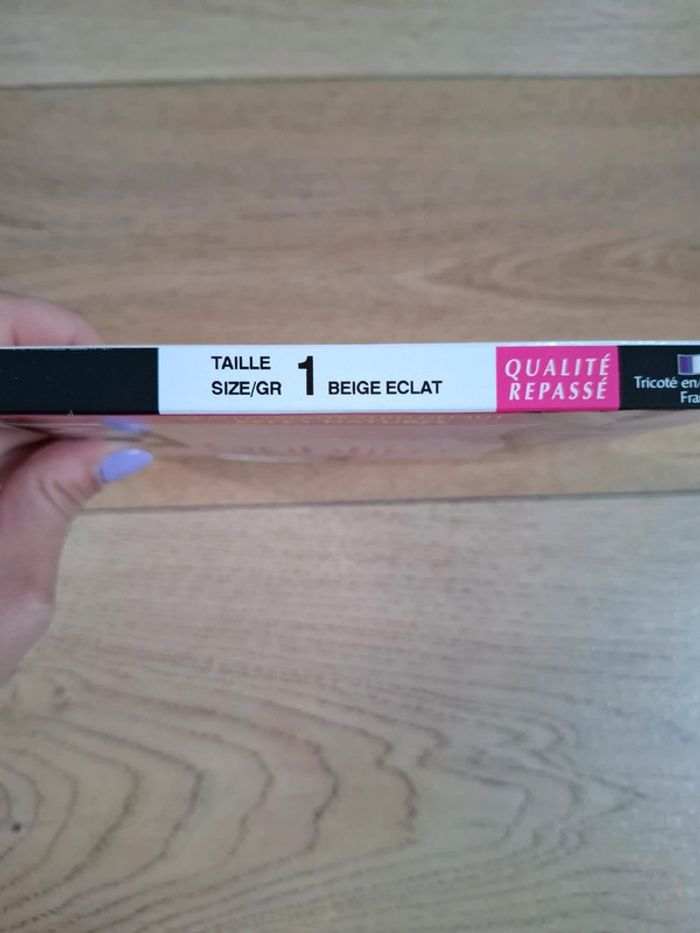 Collant dim voile effet BB cream Taille 1 beige éclat neuf - photo numéro 2