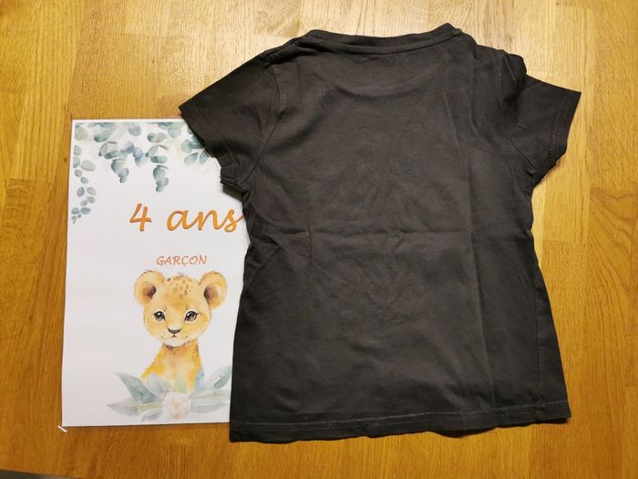 Tee shirt 4 ans - photo numéro 2