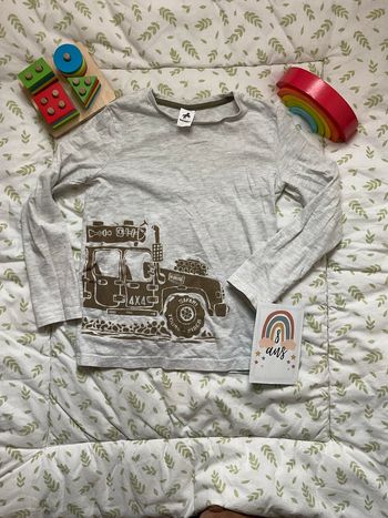 teeshirt manches longues gris 8 ans palomino