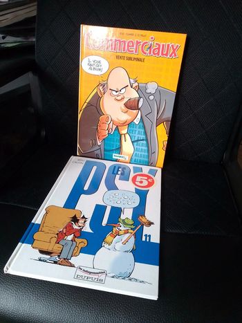 Lot de 2 bd psy et les commerciaux
