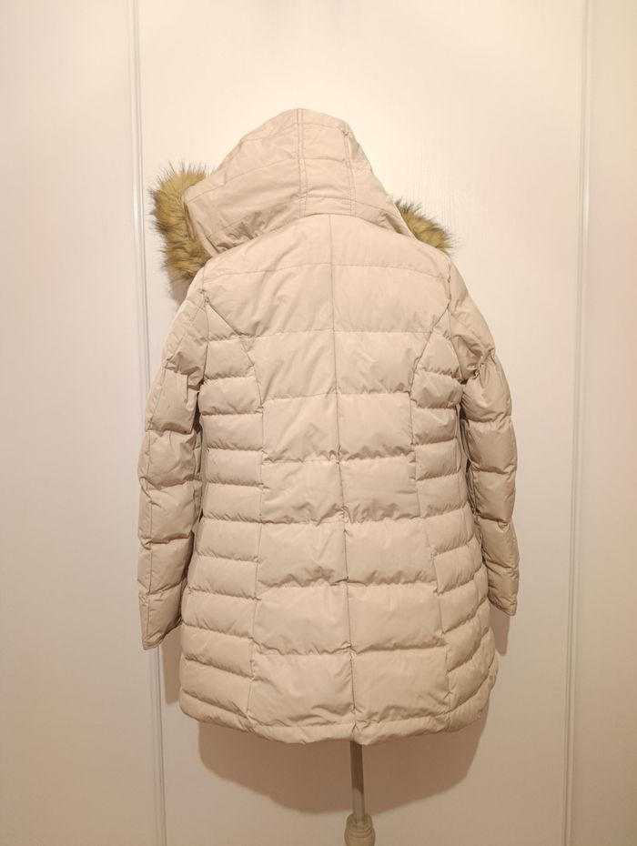 Doudoune Tokyo Laundry – Mi-longue beige – Taille 36 - photo numéro 4