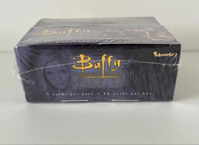 RARE boîte scellée Buffy Saison 4 Inkworks Trading Cards - photo numéro 5