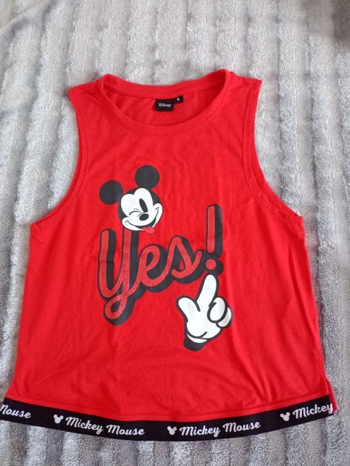 Débardeur Mickey rouge