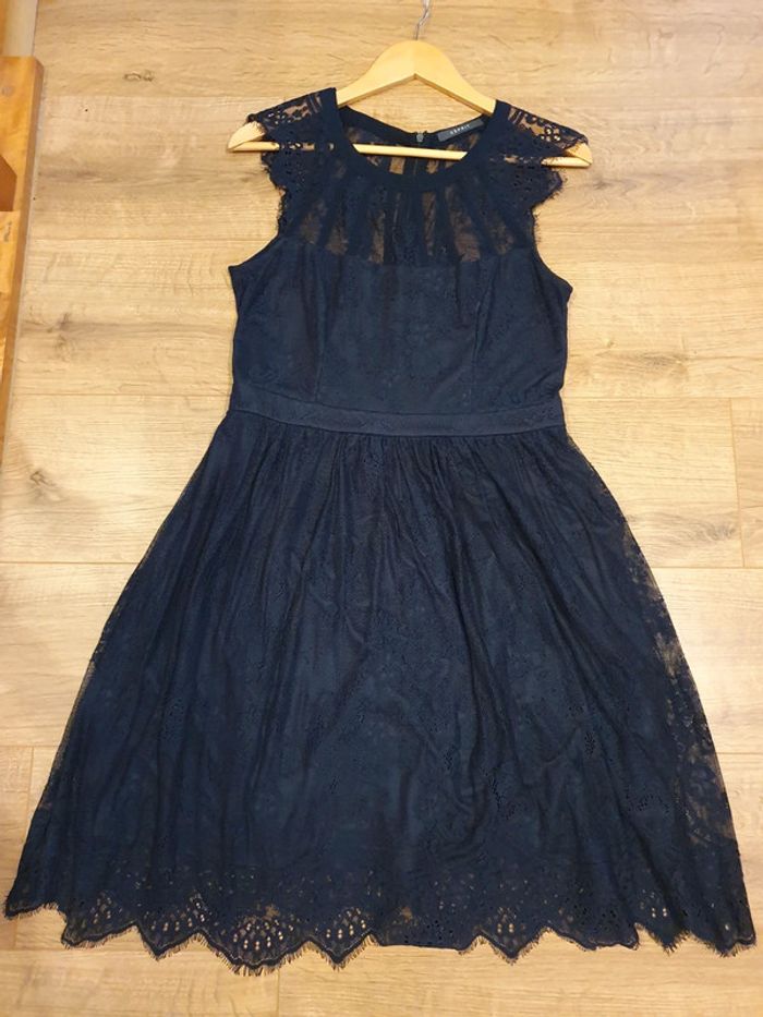 Robe soirée habillée broderie femme Esprit 40 - photo numéro 2