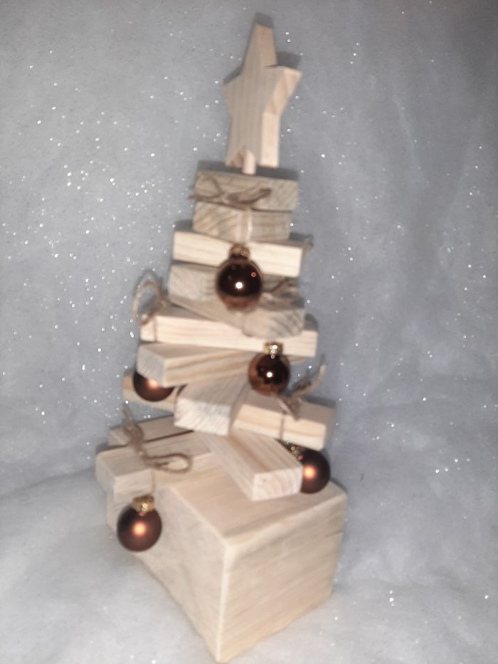 Sapin en bois 🎄 - photo numéro 3