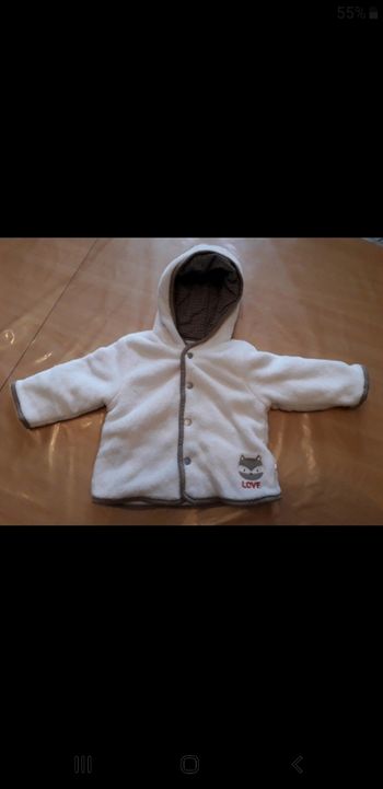 Manteau bébé garçon taille 12 mois