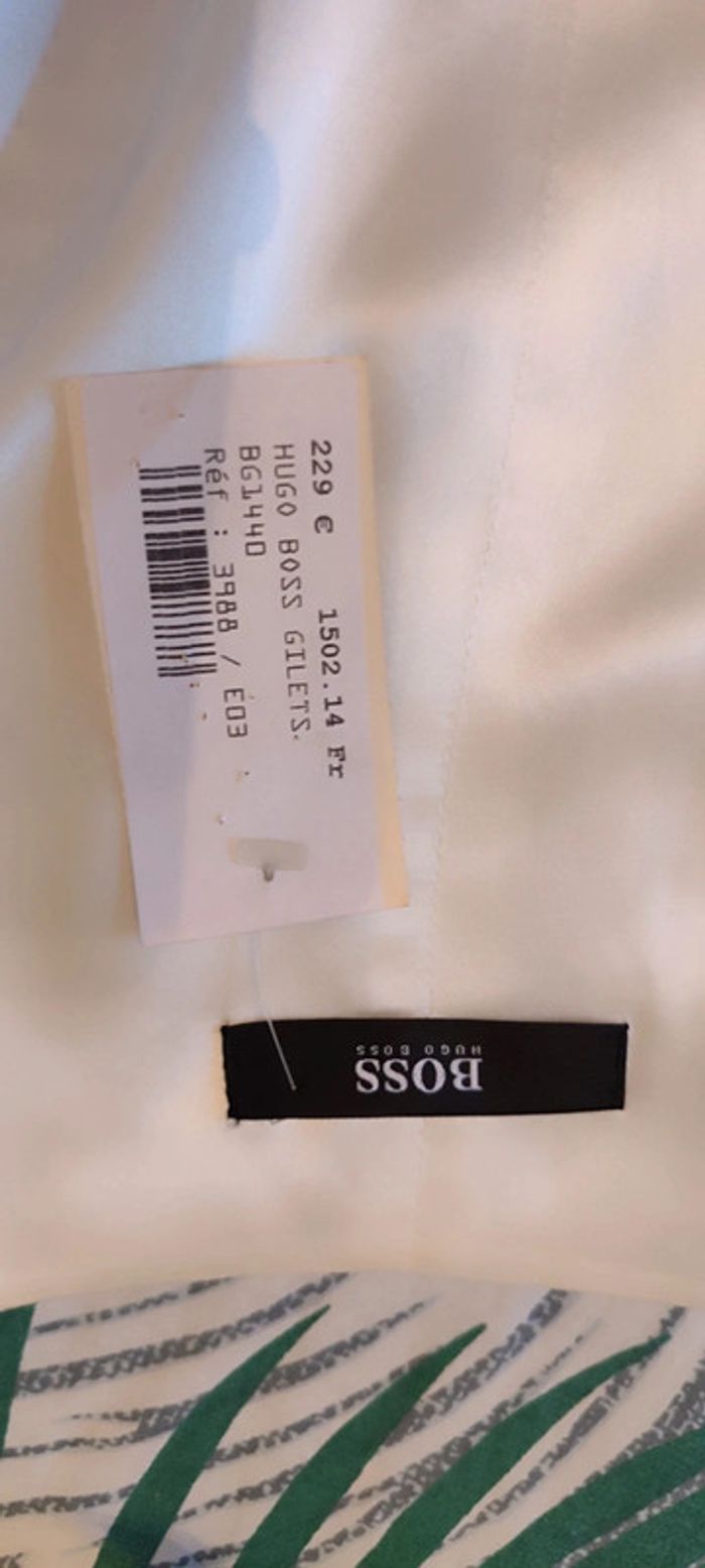 Gilet de costume cérémonie Hugo Boss - photo numéro 7