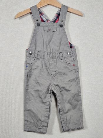 Salopette gris Obaïbi 9 mois 71 cm 