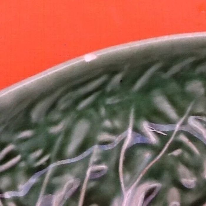 Coupelle / Ravier Céramique forme feuille de choux - photo numéro 5