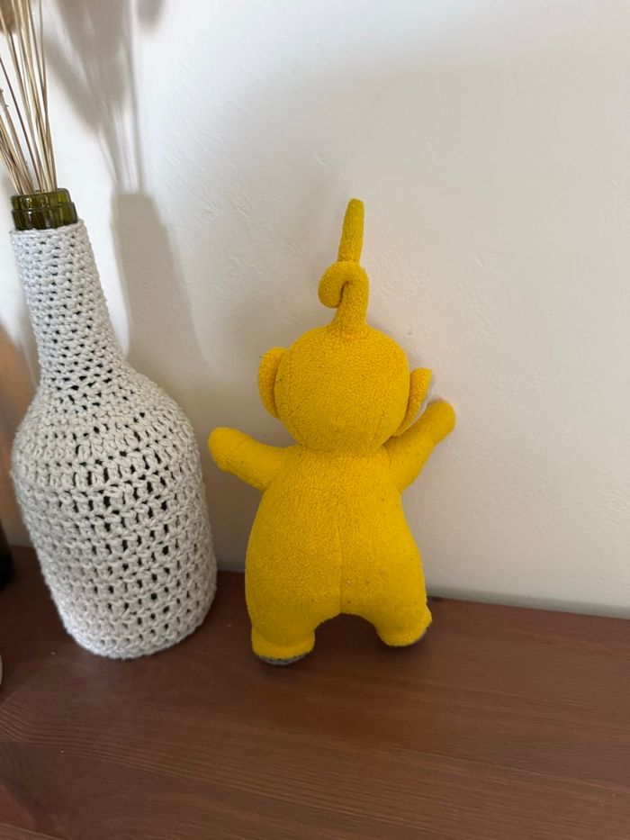 Peluche Teletubbies Jaune Laa-Laa  - Vintage - photo numéro 7