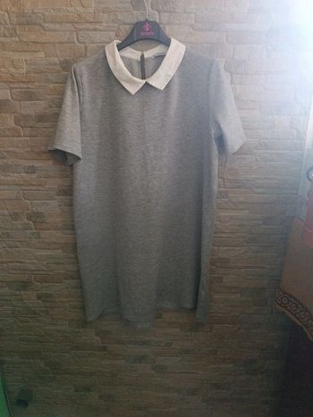 Robe grise Pull & Bear 38