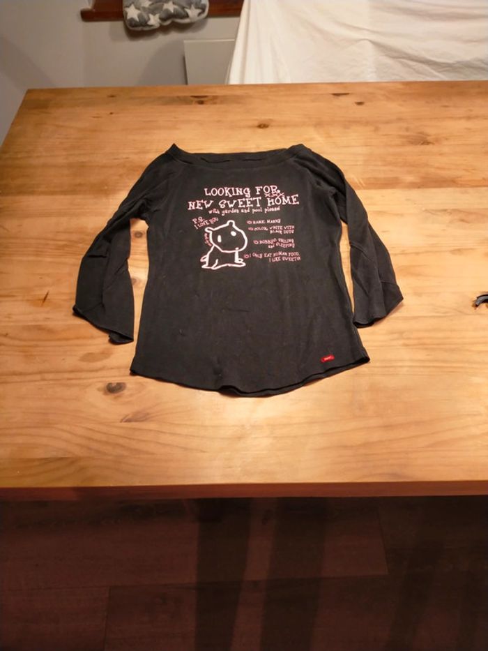 T-shirt manche 3/4