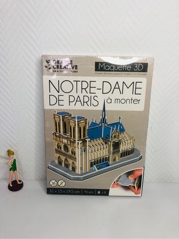 Maquette 3D Notre-Dame de Paris à monter