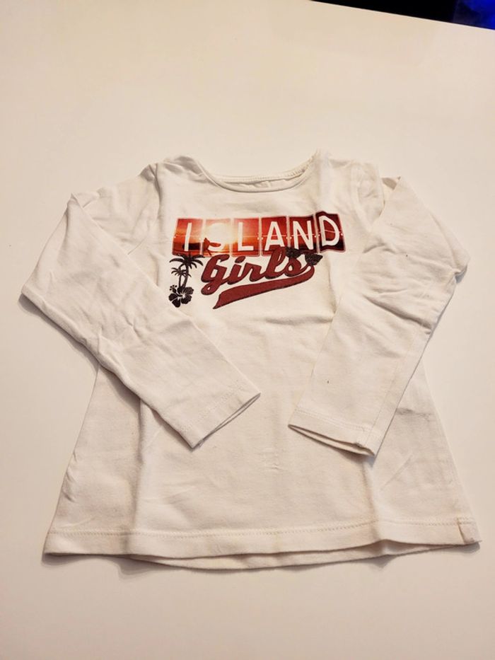 T-shirt manches longues 4 ans