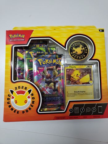 Coffret pokemon anniversaire 