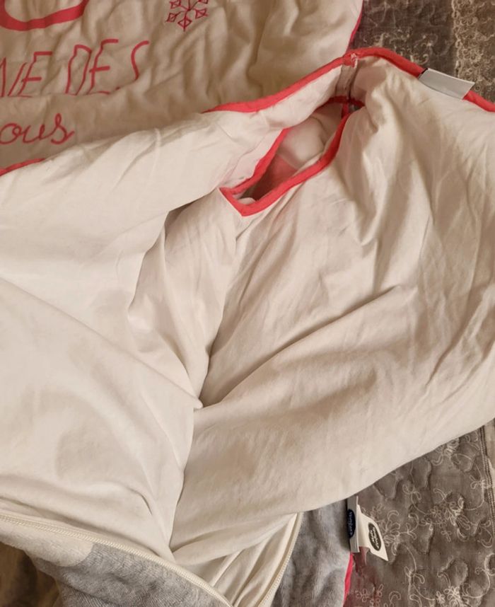 Ensemble gigoteuse 6/36 mois + tour de lit + surmatelas - photo numéro 7