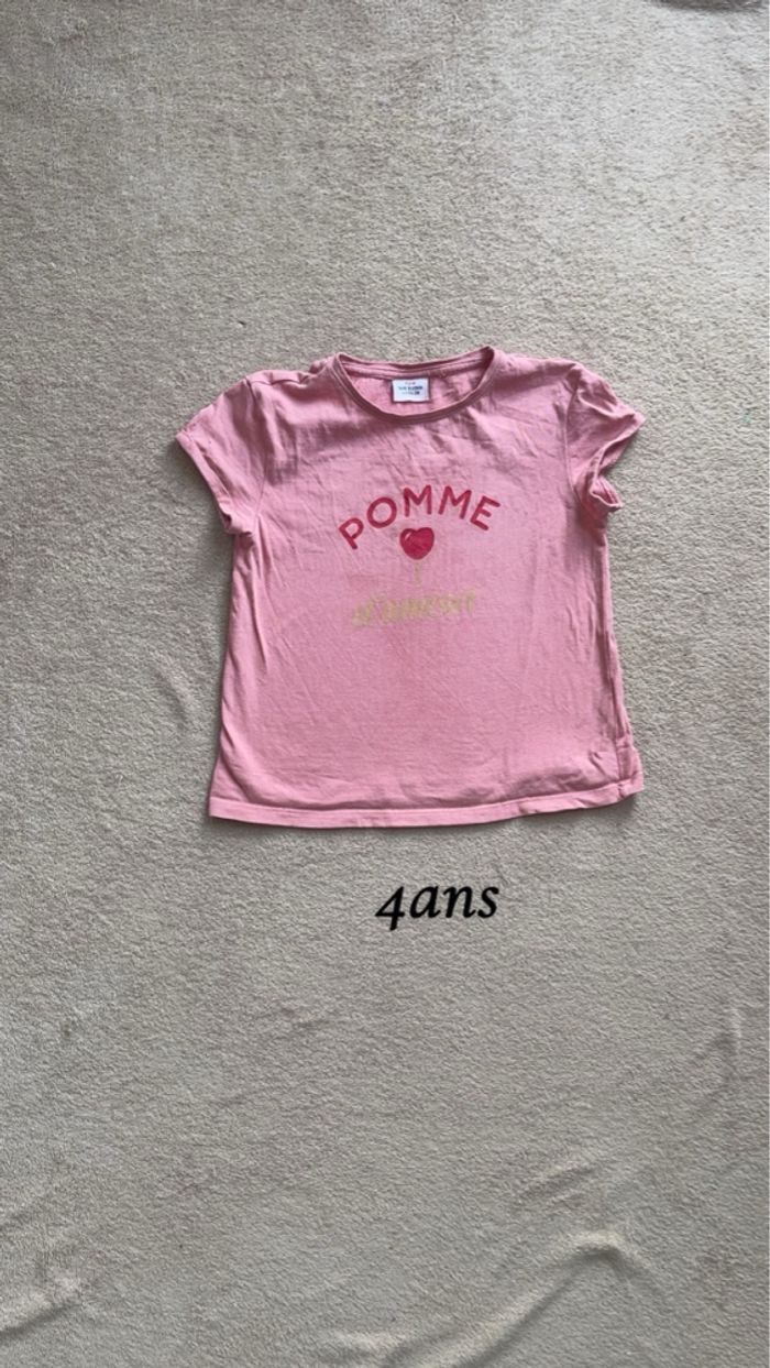 TEE shirt 4ans fille