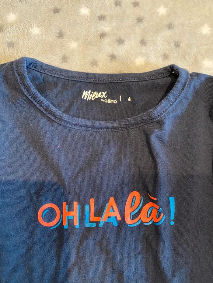 T-shirt manches longues 4 ans - photo numéro 2