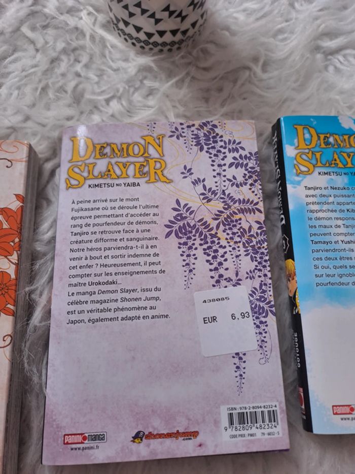 Manga démon slayer tome 1 2 3 - photo numéro 6