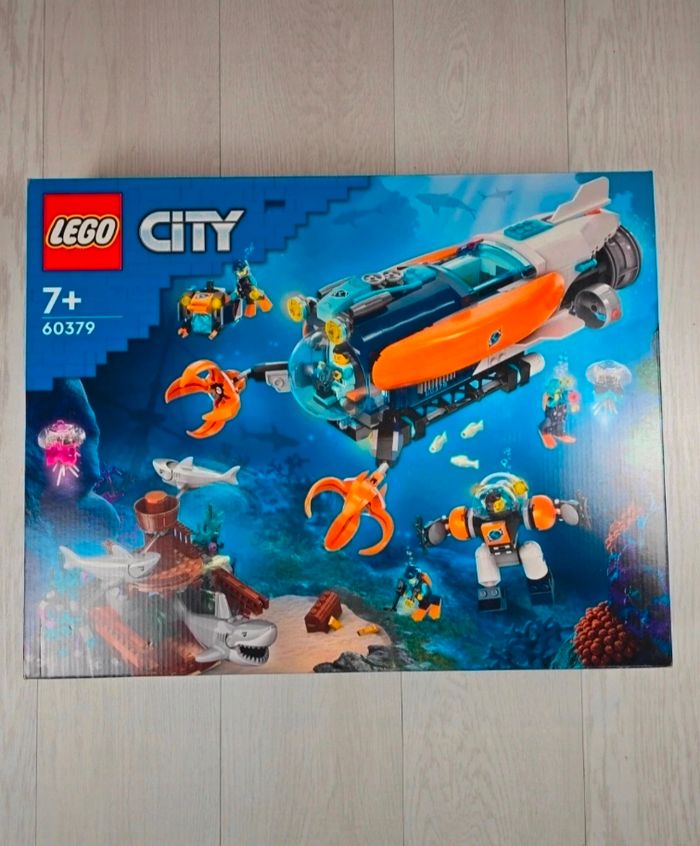 🌟 LEGO City 60379-Le Sous-Marin d'Exploration en Haute Mer 🌟