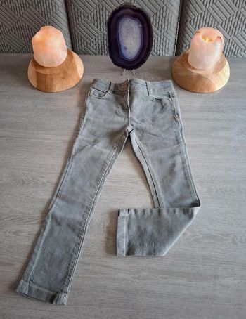 Pantalon jean slim fit gris - kiabi - taille 4 ans - Très bon état