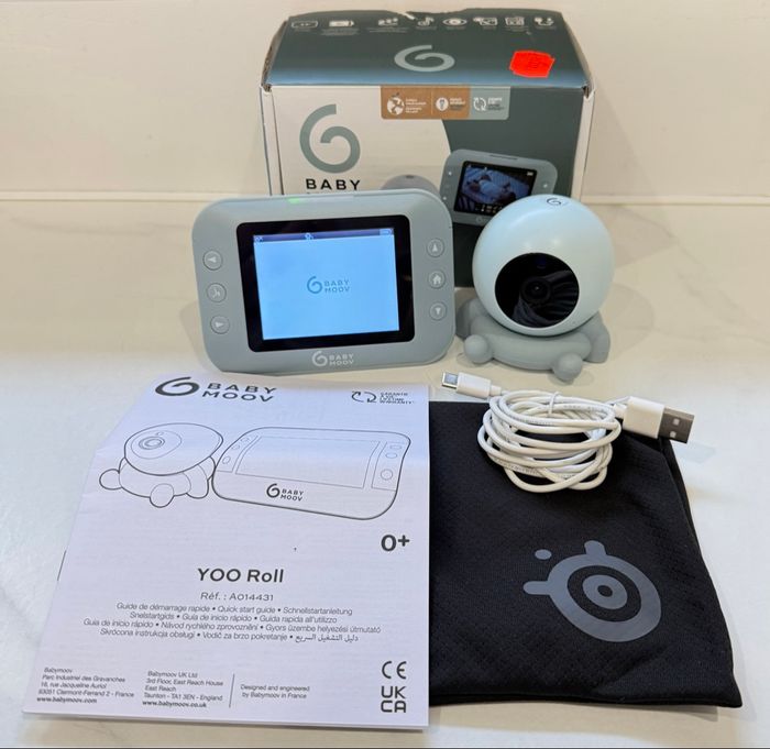 Babyphone vidéo Baby Moov Yoo Twist 300 mètres. - photo numéro 2