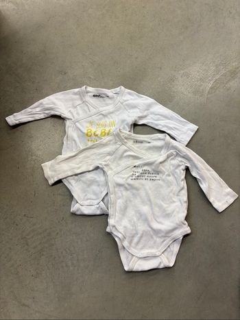 Lot de 2 bodies