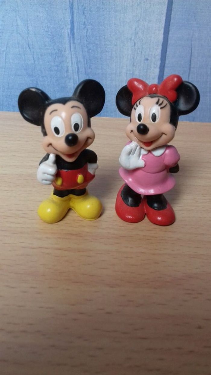 Figurines Mickey et Minnie - photo numéro 3