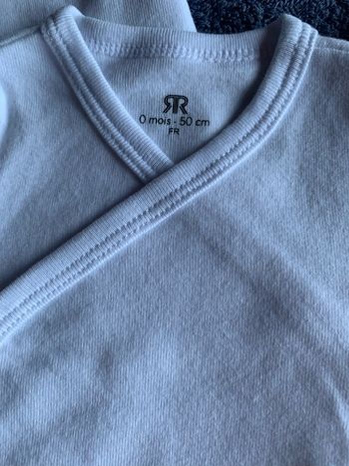Lot de 8  bodys La Redoute &Tex 0-1 mois - photo numéro 6