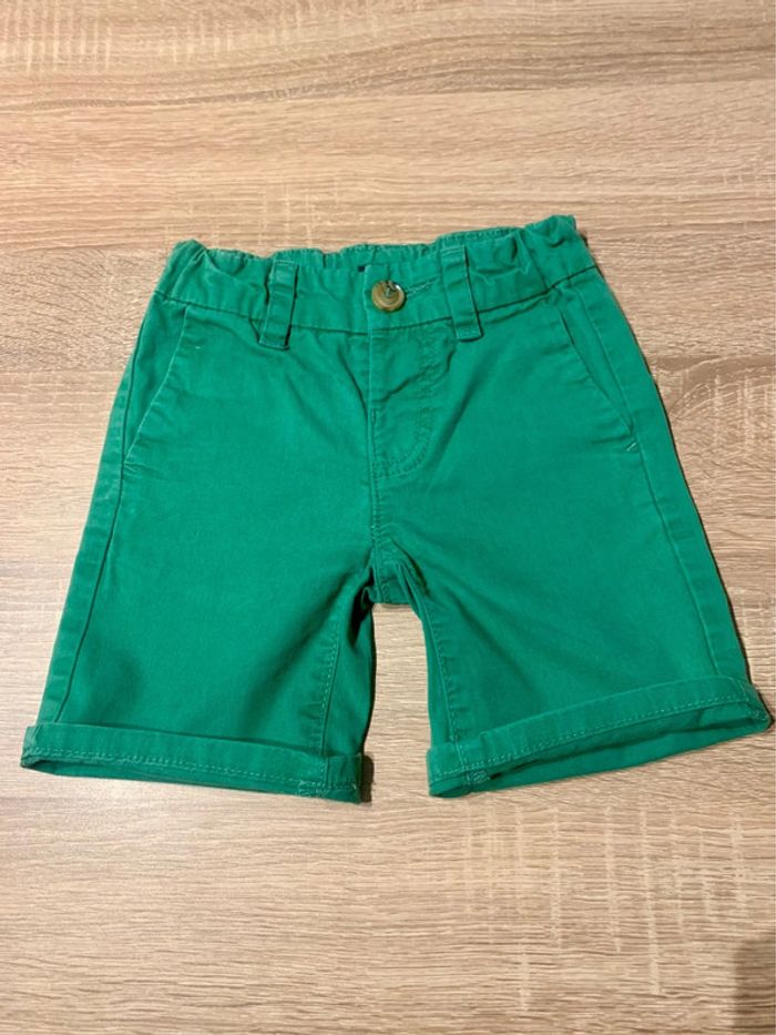 Short vert Kiabi 3 ans