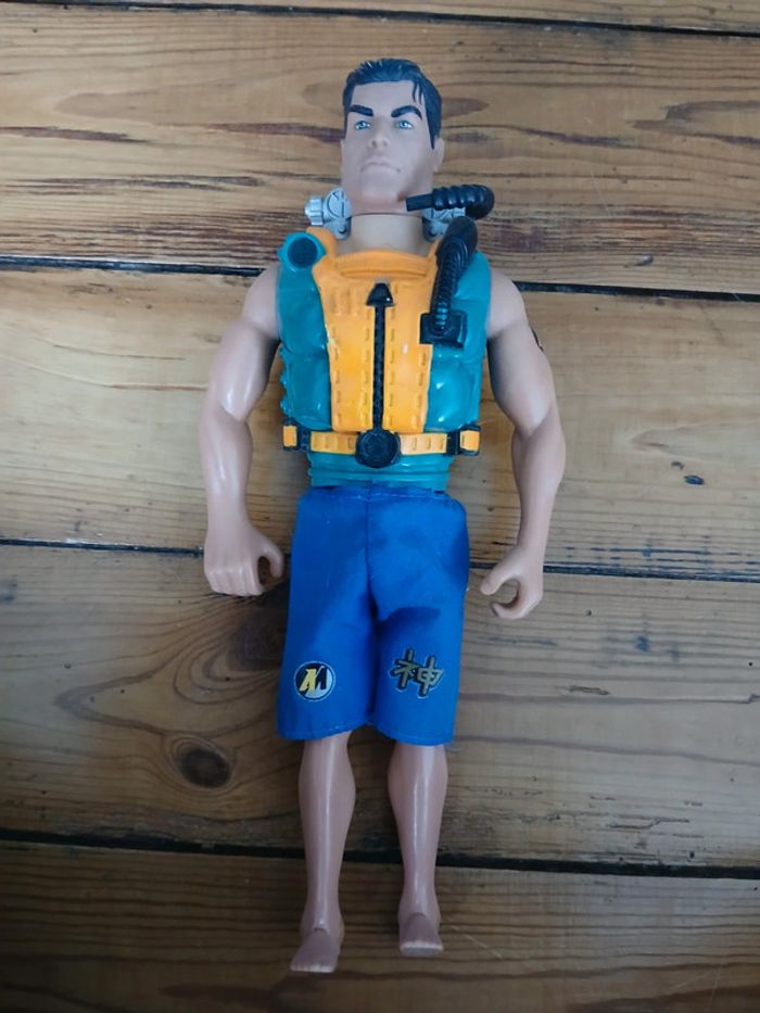Action man plongée