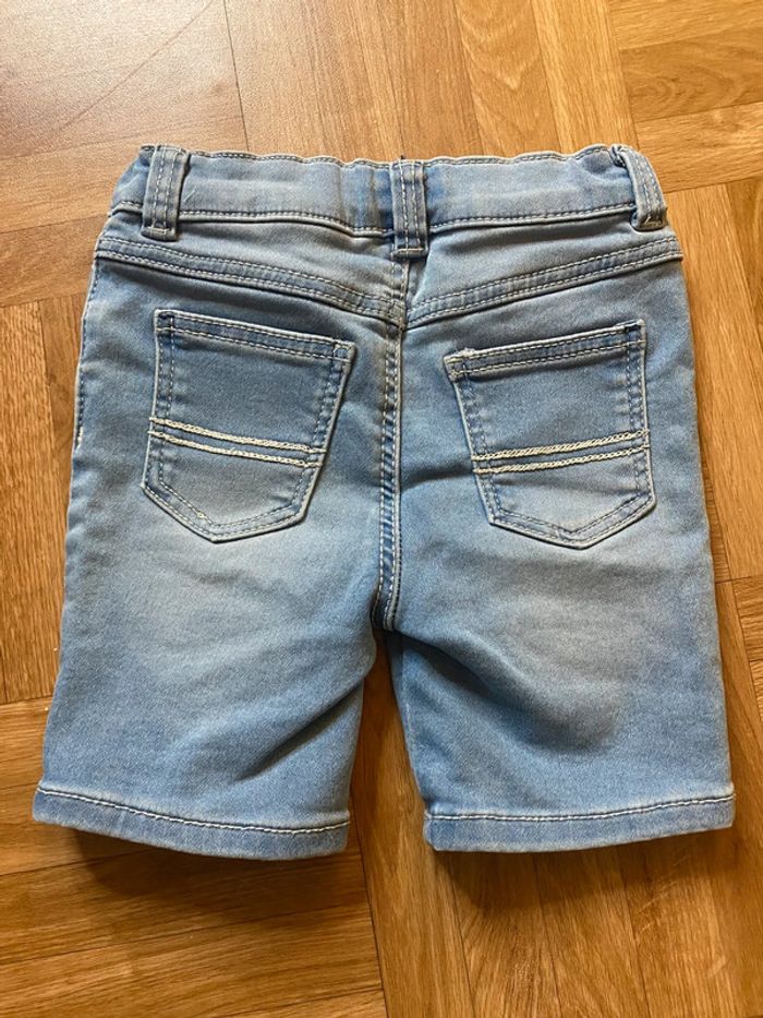 Short en jean bleu taille 12 mois In Extenso - photo numéro 2