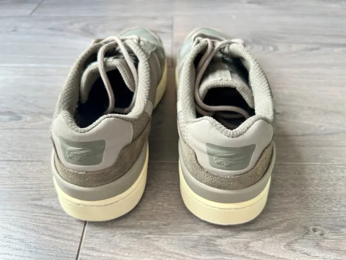 Baskets Lacoste T-Clip Insulate Kaki Taille 44 - photo numéro 3