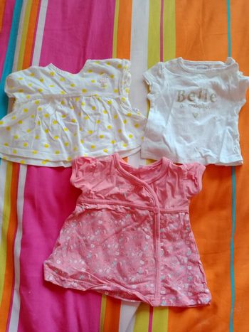 T-shirt été naissance, 1 mois