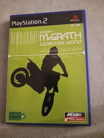 Jeu Playstation 2 Jérémy Mc Grath supercross world