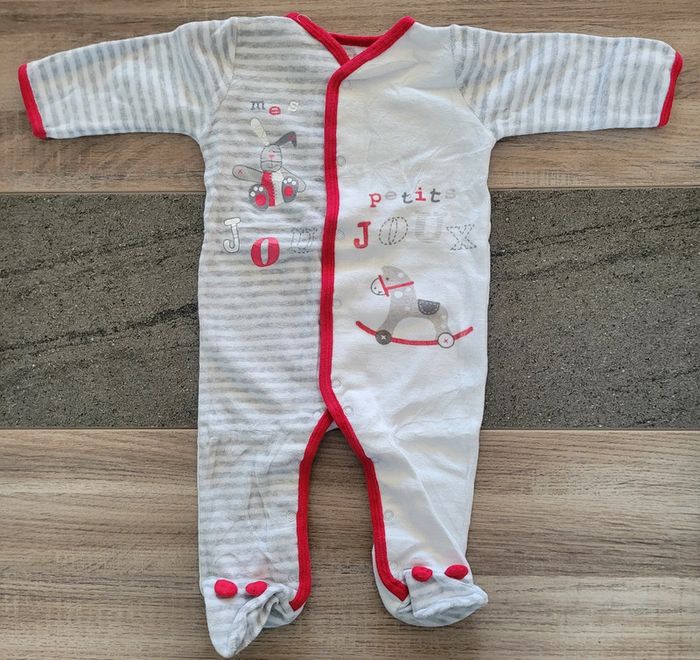 Pyjama ouverture devant- gemo 9 mois