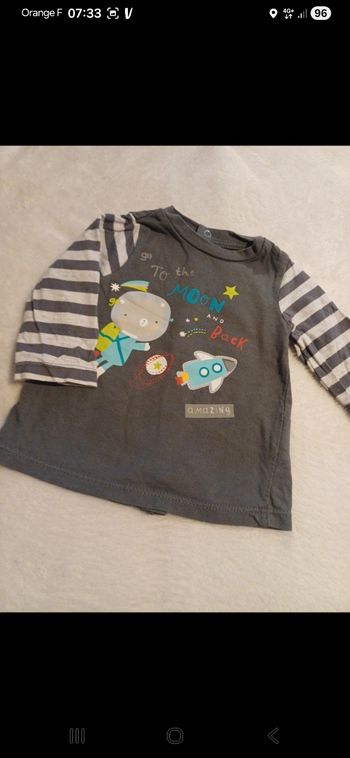 T.shirt bébé taille 3 mois