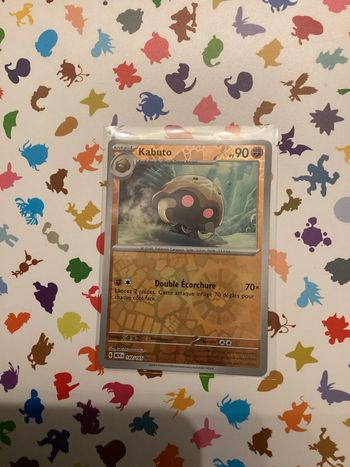 carte Pokémon kabuto reverse 140/165 EV3.5 collection 151 FR neuf sortie de booster