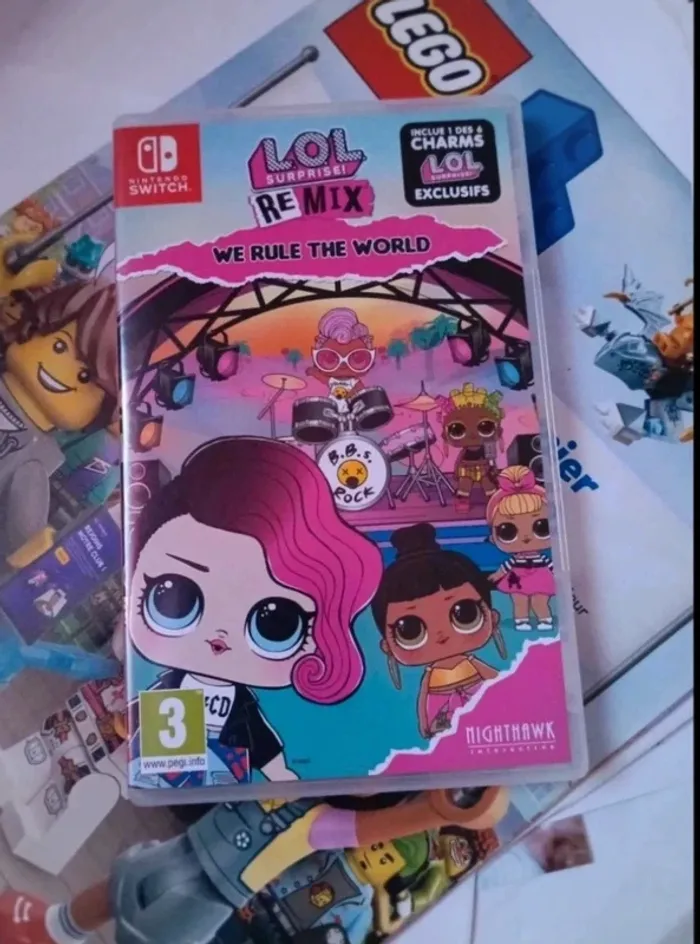 Jeu switch LOL surprise remix we rule the world très bon état