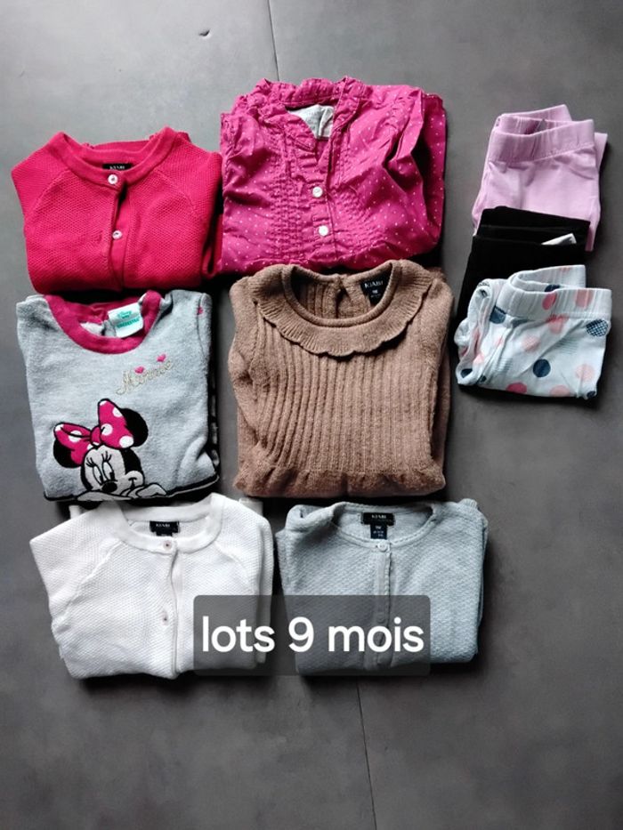 Lots 9 mois