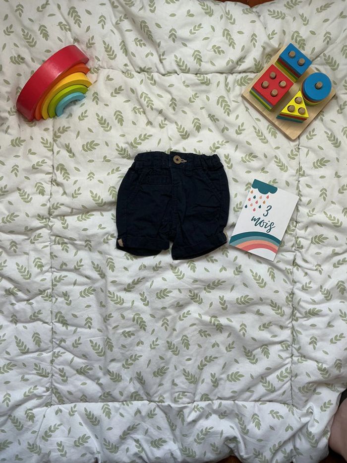 short marine taille réglable 3 mosi kiabi