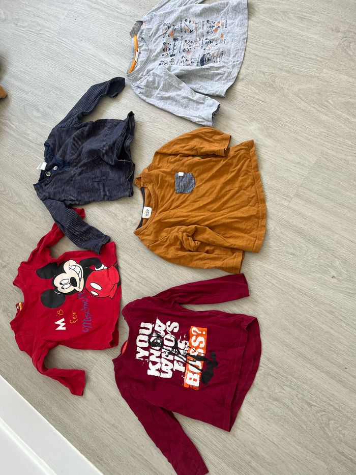 Haut manches longues pour garçons de 18 mois