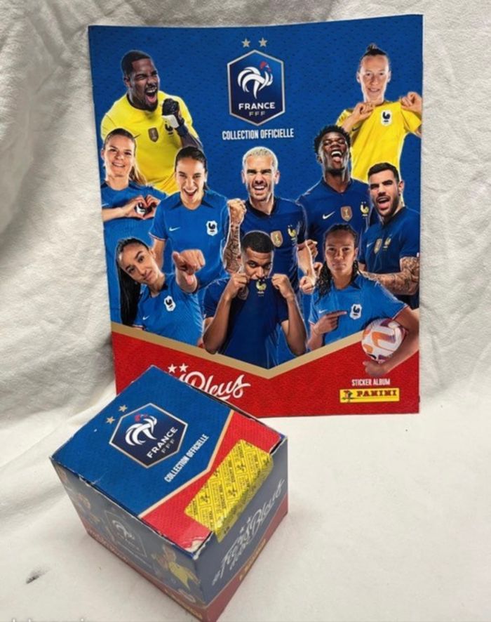 Kit Panini stickers Foot FFF Fiers D'être Bleus