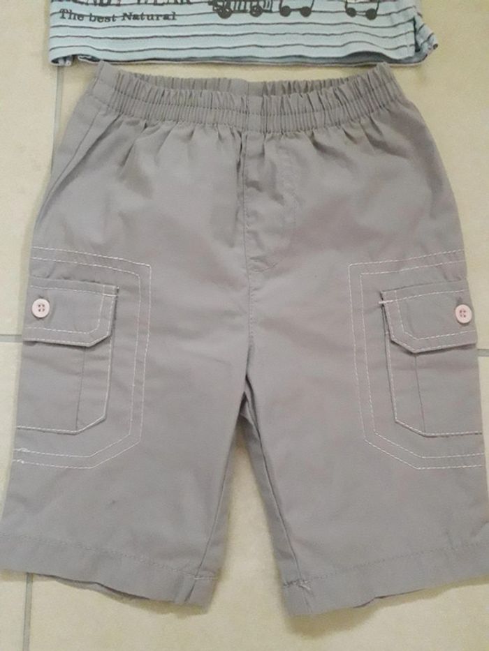 Pantalon + Polo mc - 6 mois - photo numéro 5