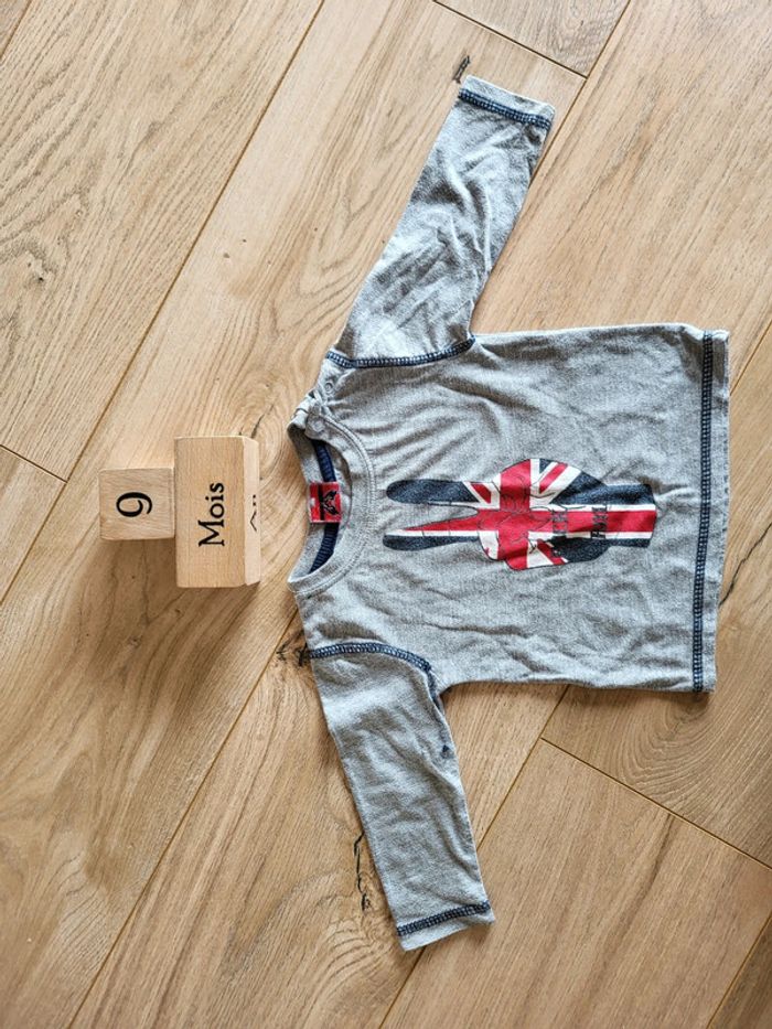 Lot t-shirts manches longues garçon été petits prix - photo numéro 8