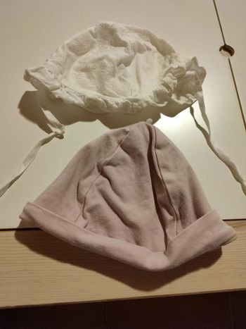 Lot bonnet/chapeau