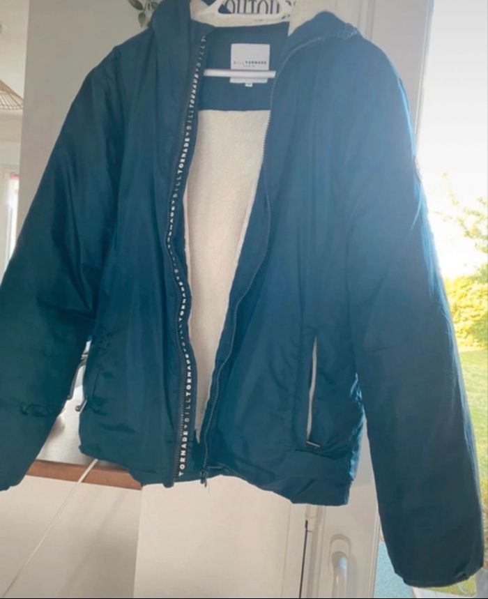 Manteau bleu marine chaud bill tornade